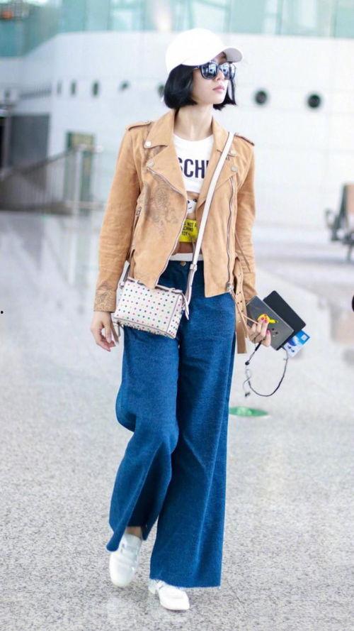 牛仔裤女明星,女明星们的时尚演绎